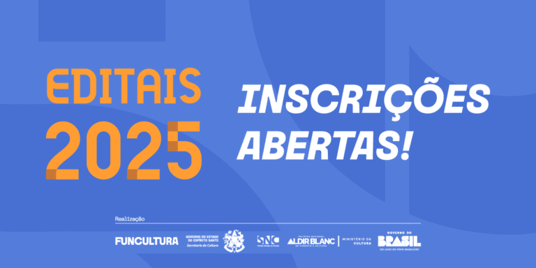 Editais da Cultura 2025: Inscrições Abertas para Projetos Criativos