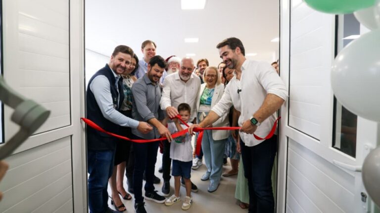 Governador Eduardo Leite Inaugura Nova Unidade Básica de Saúde em Estância Velha