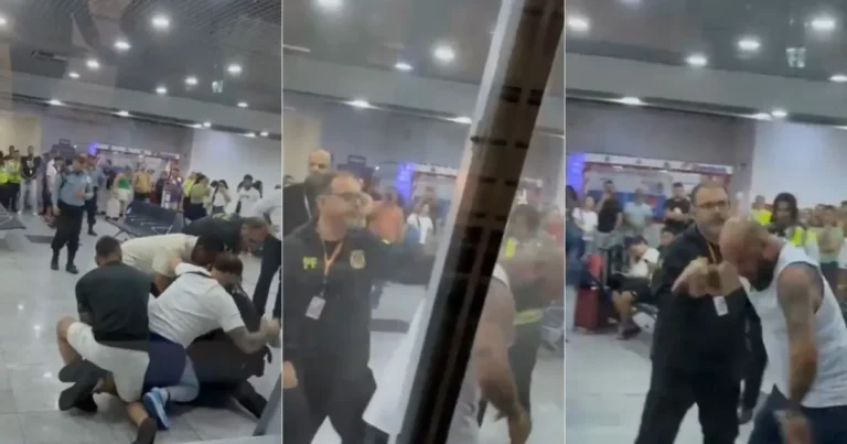 Homem é preso após depredar aeroporto no Recife por perder voo