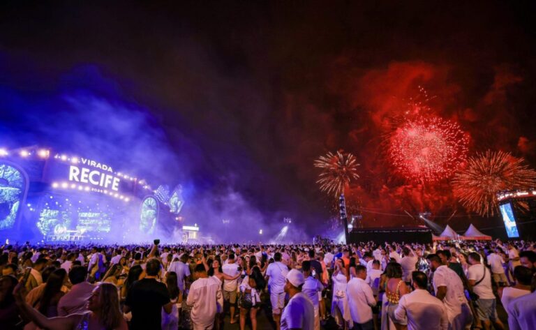 Recife Revela Show de Fogos e Lasers para Celebrar a Chegada de 2026