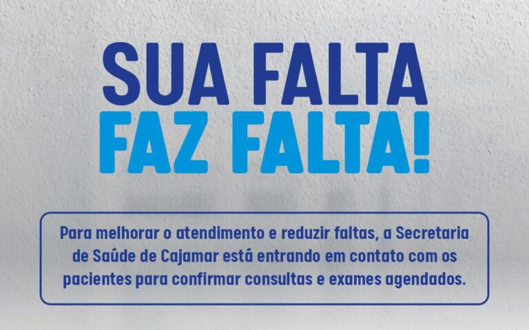 Cajamar: Confirmação de Consultas é Essencial para Reduzir Faltas na Saúde