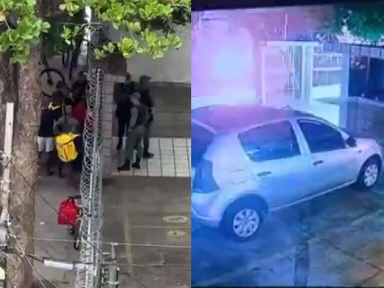 Conflito entre Porteiro e Entregador Termina em Agressões e Rojões em Condomínio no Recife