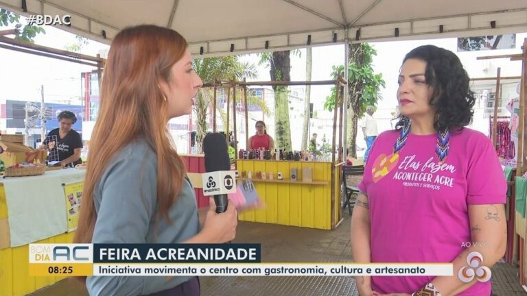 Cultura e Empreendedorismo: Feira Acreanidade Reocupa Praça em Rio Branco