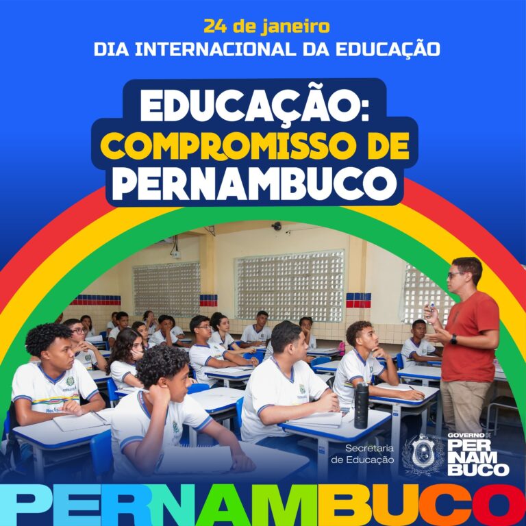 Dia Internacional da Educação: Pernambuco em Destaque na Luta por Igualdade Educacional Dia Internacional da Educação: Pernambuco em Destaque na Luta por Igualdade Educacional