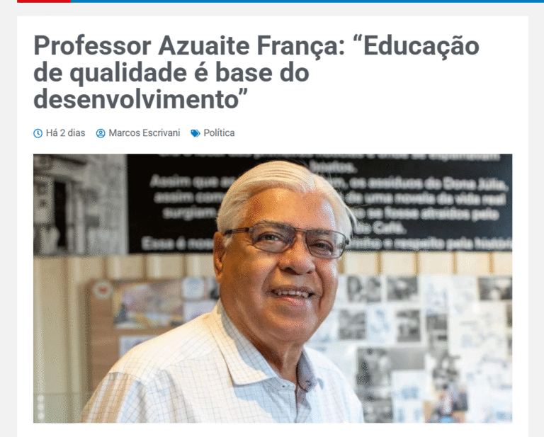 Educação em Foco: As Reflexões do Vice-Presidente do CPP Educação em Foco: As Reflexões do Vice-Presidente do CPP
