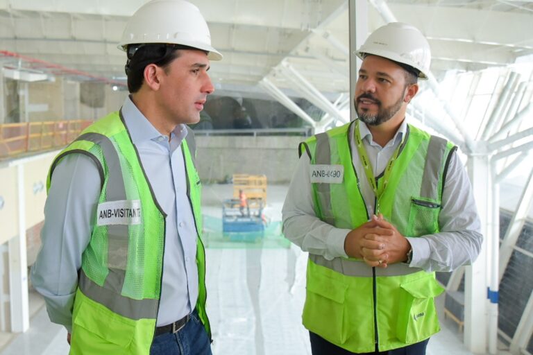 Ministro Silvio Costa Filho Inspeciona Obras do Terminal Intermodal no Aeroporto do Recife