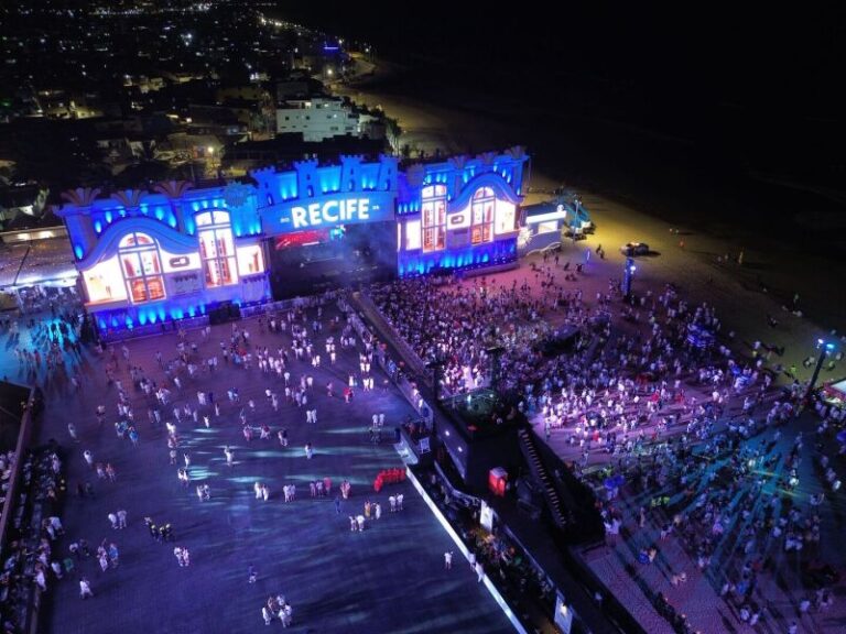 Virada Recife 2026: Celebrações de Ano Novo na Praia do Pina