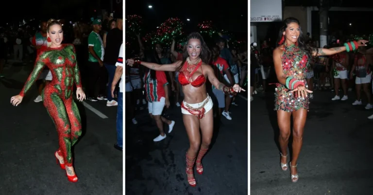 Virginia Fonseca e Famosas Brilham no Ensaio da Grande Rio para o Carnaval 2024