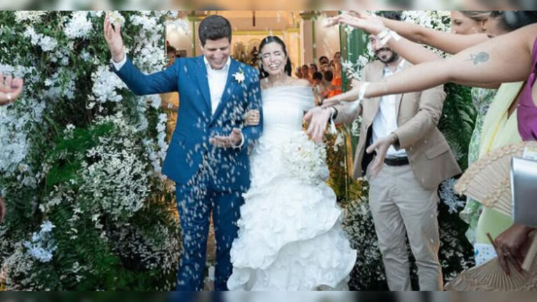 João Campos e Tabata Amaral Celebram Casamento Intimista na Praia de Carneiros
