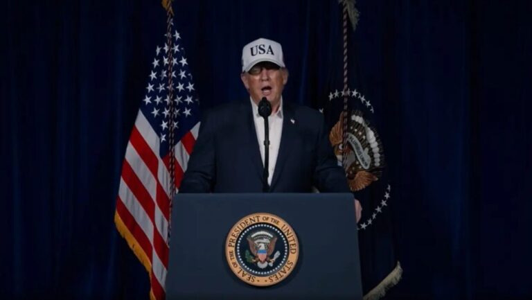 Os Destaques do Discurso de Donald Trump sobre a Ação Militar Contra o Irã