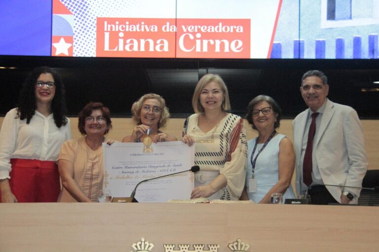 Câmara do Recife Homenageia CISAM com Medalha de Mérito José Mariano