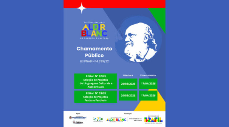 Guaratinguetá Lança Editais da PNAB para Impulsionar Projetos Culturais