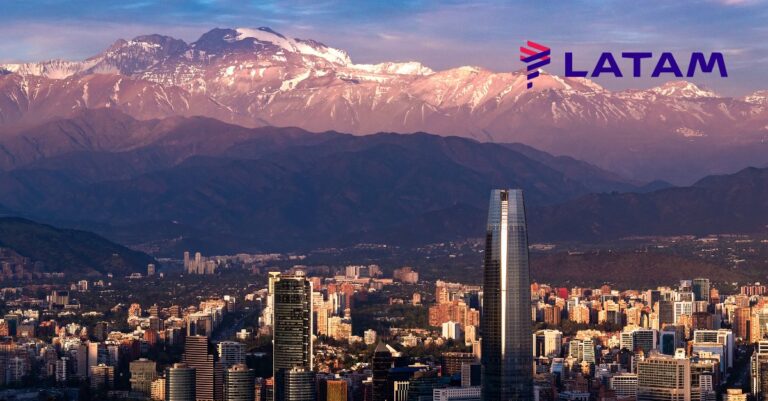 LATAM Aumenta Frequência de Voos entre Recife e Santiago no Inverno 2026