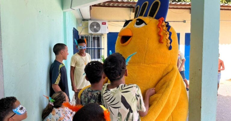 Pinto da Madrugada Encanta Acolhidos em Ação Cultural em Maceió