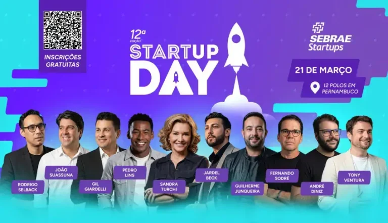 Startup Day Mobiliza Inovação em 12 Cidades de Pernambuco Neste Sábado (21)