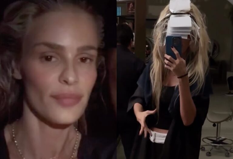 Yasmin Brunet Enfrenta Caos em Salão Após 11 Horas de Descoloração
