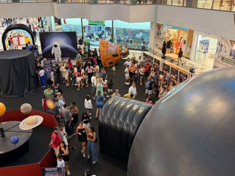 Experiência Imersiva Inédita no Brasil: Nave Planetária no Recife Até 29 de Abril