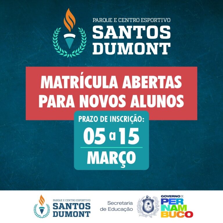 Matrículas Abertas para Atividades Esportivas no Santos Dumont – Confira as Modalidades e Inscrições