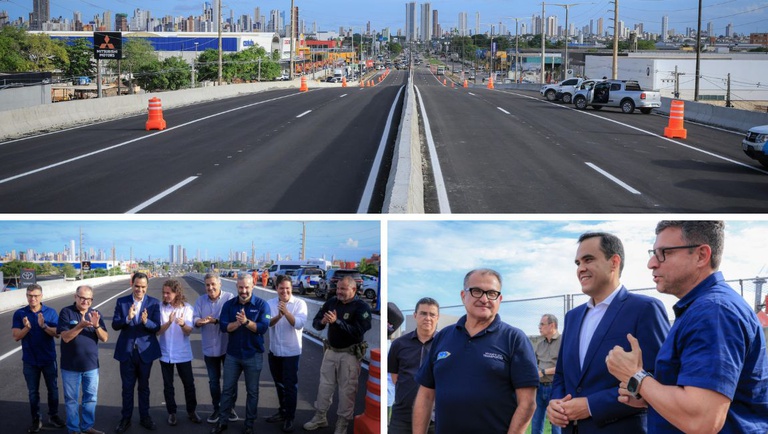 Ministro do Turismo Inaugura Viaduto em Cabedelo (PB) e Destaca Benefícios para o Setor Ministro do Turismo Inaugura Viaduto em Cabedelo (PB) e Destaca Benefícios para o Setor