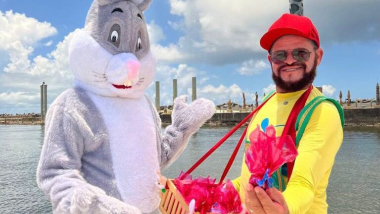 Passeio de Páscoa com Coelhinho: Diversão nos Rios do Recife