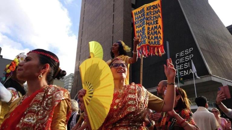Festival Ratha Yatra em São Paulo: Tradição Indiana de 2 Mil Anos na Avenida Paulista
