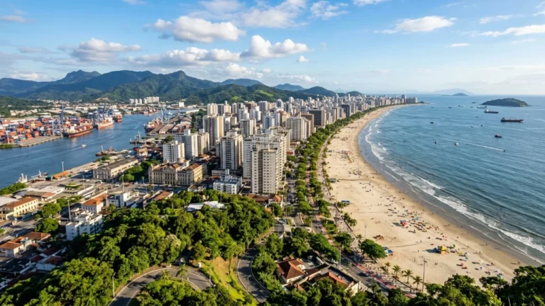 Santos: Descubra o Maior Jardim de Praia do Mundo e Seus Prédios Inclinados Únicos Santos: Descubra o Maior Jardim de Praia do Mundo e Seus Prédios Inclinados Únicos