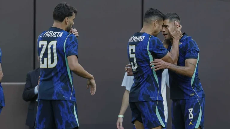 Brasil vence Egito por 2 a 1 em amistoso preparatório para a Copa do Mundo 2024 Brasil vence Egito por 2 a 1 em amistoso preparatório para a Copa do Mundo 2024