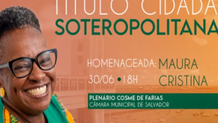 Maura Cristina Recebe Título de Cidadã de Salvador por Defesa da Moradia Digna