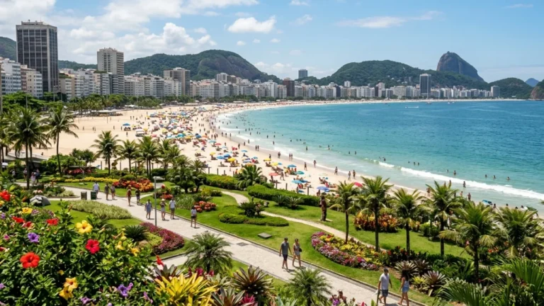 Santos: 7 km de praias e o maior jardim de orla do mundo que encantam turistas